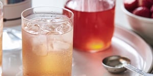 Photo de la Recette: Gin Tonic au Shrub de Fraises et Vinaigre Balsamique