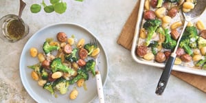 Photo de la Recette: Gnocchis Croustillants aux Saucisses et au Brocoli