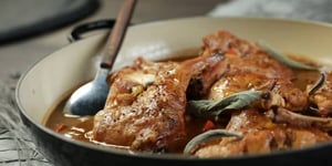 Photo de la Recette: Lapin façon Chasseur