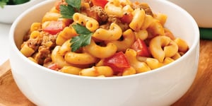 Photo de la Recette: Macaroni Crémeux à la Viande