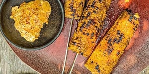 Photo de la Recette: Maïs Grillé et Beurre de Piment