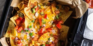 Photo de la Recette: Nachos à la Friteuse à Air Chaud