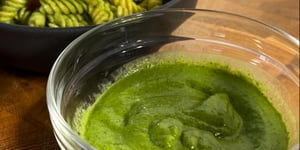 Photo de la Recette: Pesto Économique et Simple à faire