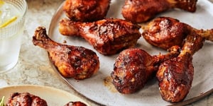 Pilons de Poulet BBQ à la Friteuse à Air