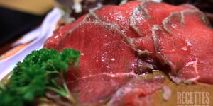 Photo de la Recette: Carpaccio de Boeuf Japonais (Boeuf Tataki)