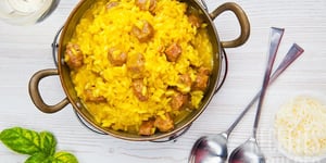 Photo de la Recette: Risotto à la Milanaise pour 6 Personnes