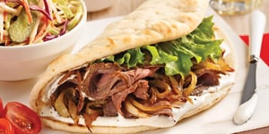 Photo de la Recette: Sandwich Chaud au Boeuf