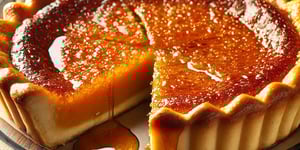 Tarte au sucre et sirop d’érable
