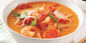 Photo de la Recette: Soupe Thaïe aux Crevettes à la Mijoteuse