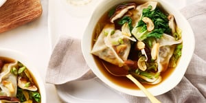 Soupe Wonton aux Champignons