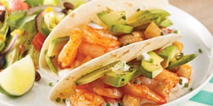 Tacos aux Fruits de Mer et Avocat