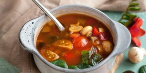 Soupe vide-frigo
