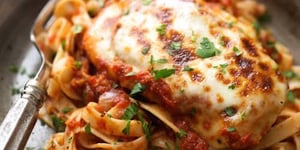 Poulet Mozzarella à la Sauce Tomate