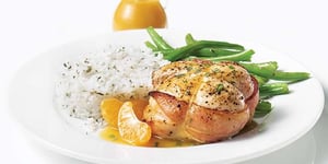 Photo de la Recette: Tournedos de Poulet à la Clémentine