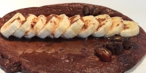 Crêpes Choco-dattes et Bananes