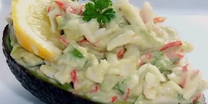 Photo de la Recette: Avocat Farci au Crabe