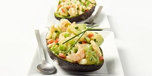 Photo de la Recette: Avocat Farci aux Crevettes de Matane