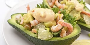 Photo de la Recette: Avocats aux Crevettes