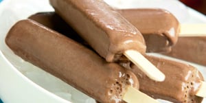 Photo de la Recette: Bâtonnets Glacés au Fudge Crémeux