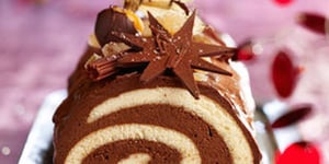 Photo de la Recette: Bûche Chocolat-Gingembre