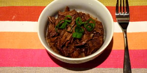 Bœuf Effiloché à l’asiatique à la Mijoteuse
