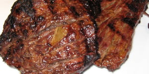 Bavette Marinée au Lait de Coco