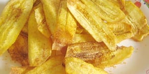 Photo de la Recette: Bananes Plantain Frites