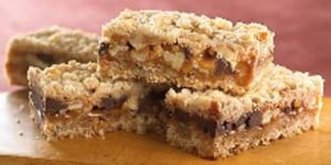Barres au Chocolat et au Caramel Écossais