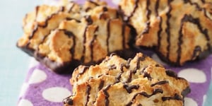 Photo de la Recette: Biscuits à la Noix de Coco et au Chocolat