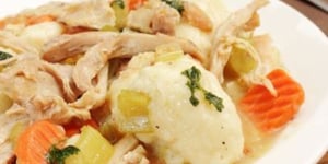Photo de la Recette: Blanquette de Dinde, Poireaux et Carottes