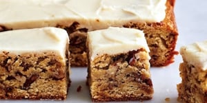 Photo de la Recette: Blondies aux Noix Caramélisées