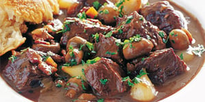 Photo de la Recette: Bœuf Bourguignon : Recette Facile