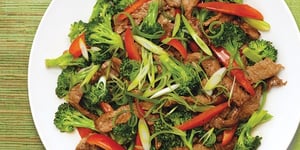 Photo de la Recette: Boeuf Teriyaki et Brocoli