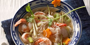 Photo de la Recette: Bouillon aux Crevettes