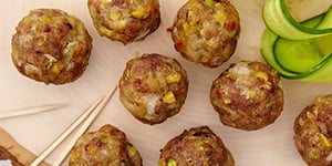Photo de la Recette: Boulettes de Viande à la Mozzarella et au Garam Masala