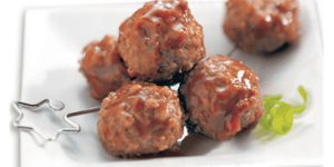 Boulettes de Viande Glacées au Cola