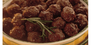 Photo de la Recette: Boulettes de Viande au Vin Rouge et à L’oignon