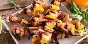 Brochettes de Crevettes