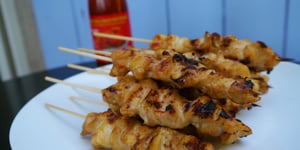 Photo de la Recette: Brochettes Satay des Partisans