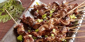 Photo de la Recette: Brochettes de Bœuf à la Coréenne
