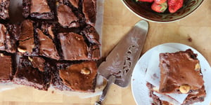 Photo de la Recette: Brownie Chocolat Noisettes sans Farine