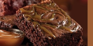 Photo de la Recette: Brownies Caramel Salé