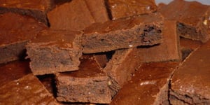 Photo de la Recette: Brownies Tout Chocolat
