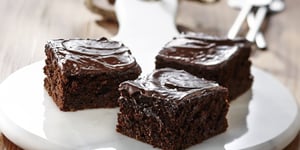 Photo de la Recette: Brownies aux Petits Pois