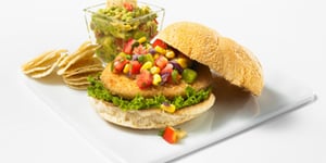 Photo de la Recette: Burger de Poulet Mexicain