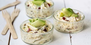 Photo de la Recette: CÉLERI RÉMOULADE À L’AVOCAT
