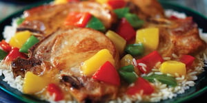 Photo de la Recette: Côtelettes de Porc Aigres-Douces