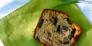 Photo de la Recette: CAKE PROVENÇAL -AUBERGINE, TOMATES, MOZZARELLA-