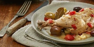 Photo de la Recette: CUISSES DE POULET À LA PROVENÇALE