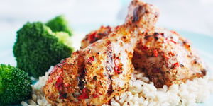 Photo de la Recette: Cuisses de Poulet Grillées au Curcuma à L'indonésienne